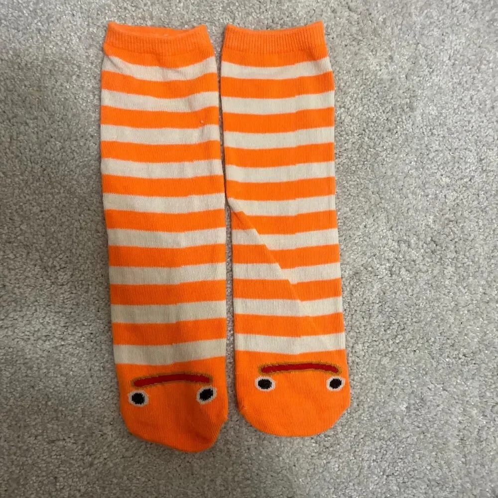 Unbranded Women's Orange Socks